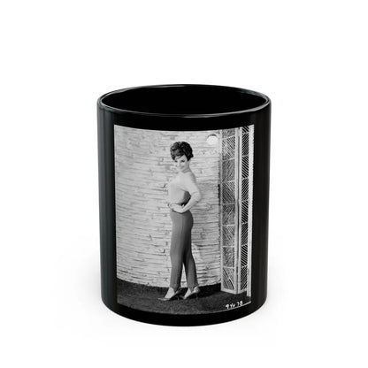 Gila Golan #122 (Vintage Female Icon) Black Coffee Mug-11oz-Go Mug Yourself