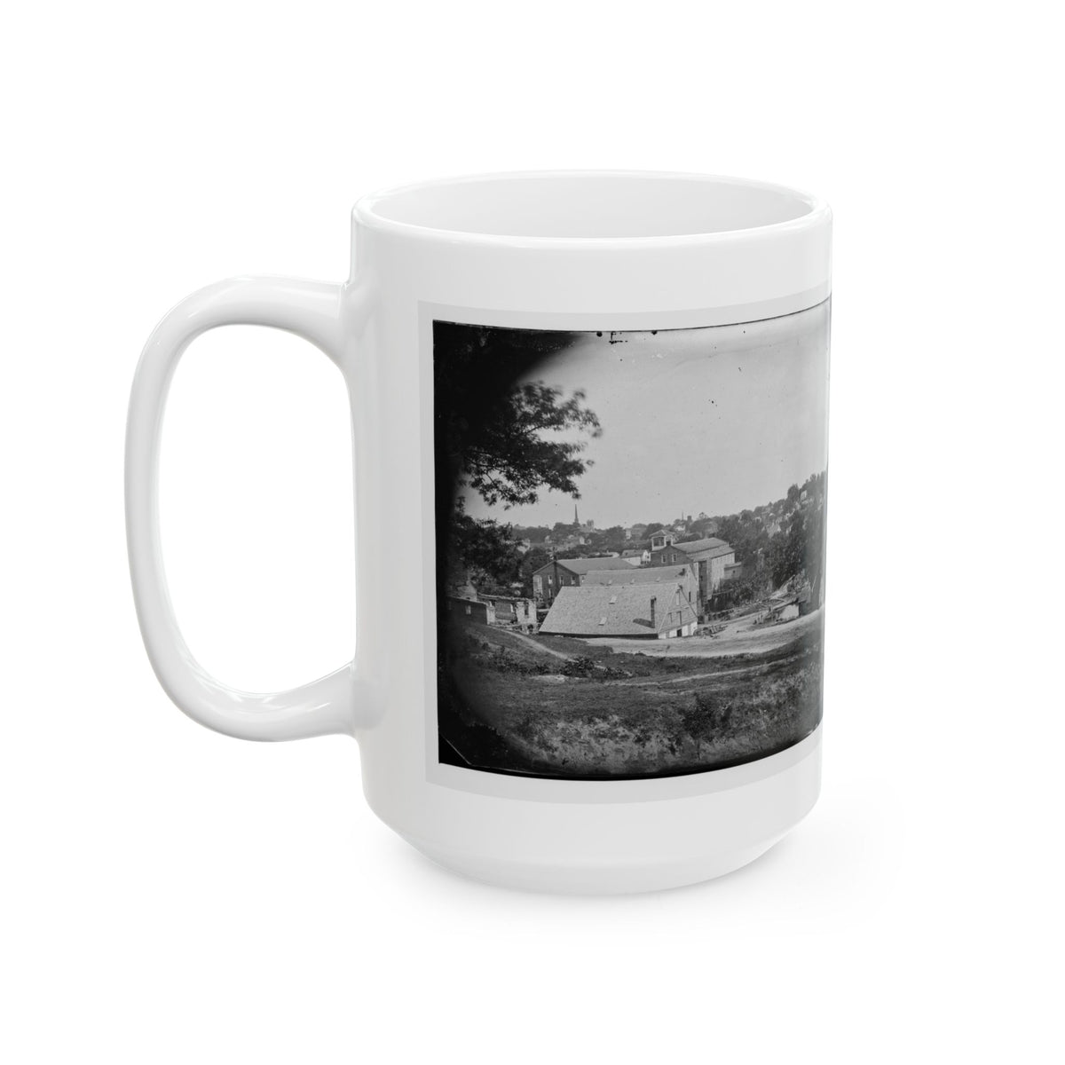 Petersburg, Va. General View (U.S. Civil War) White Coffee Mug