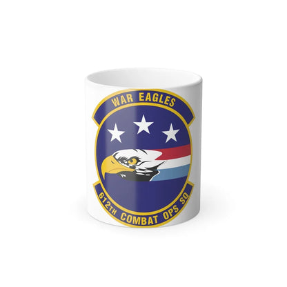 612th Combat Operations Squadron (U.S. Air Force) Color Changing Mug-11oz-Go Mug Yourself