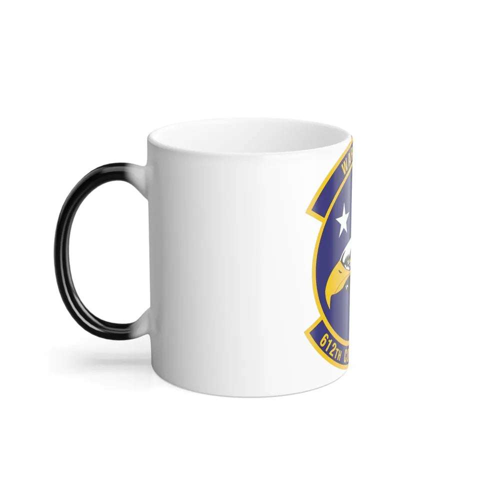 612th Combat Operations Squadron (U.S. Air Force) Color Changing Mug-Go Mug Yourself