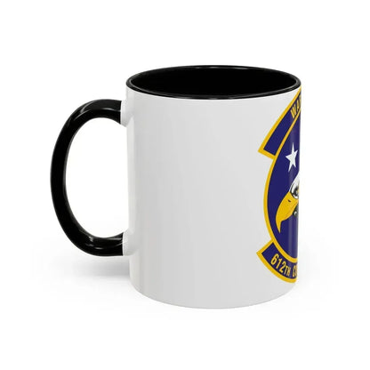 612th Combat Operations Squadron (U.S. Air Force) Accent Coffee Mug - Go Mug Yourself