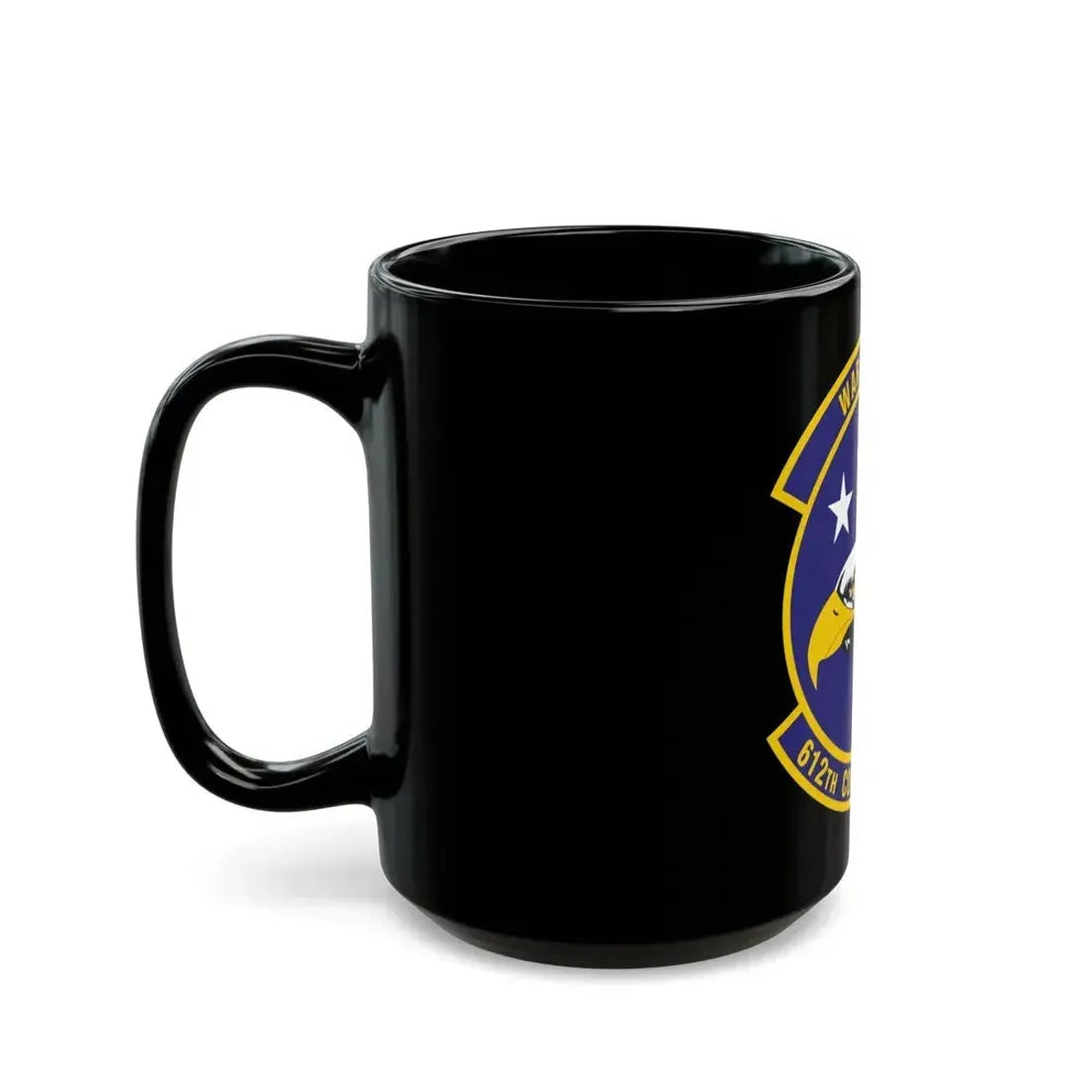 612th Combat Operations Squadron (U.S. Air Force) Black Coffee Mug - Go Mug Yourself