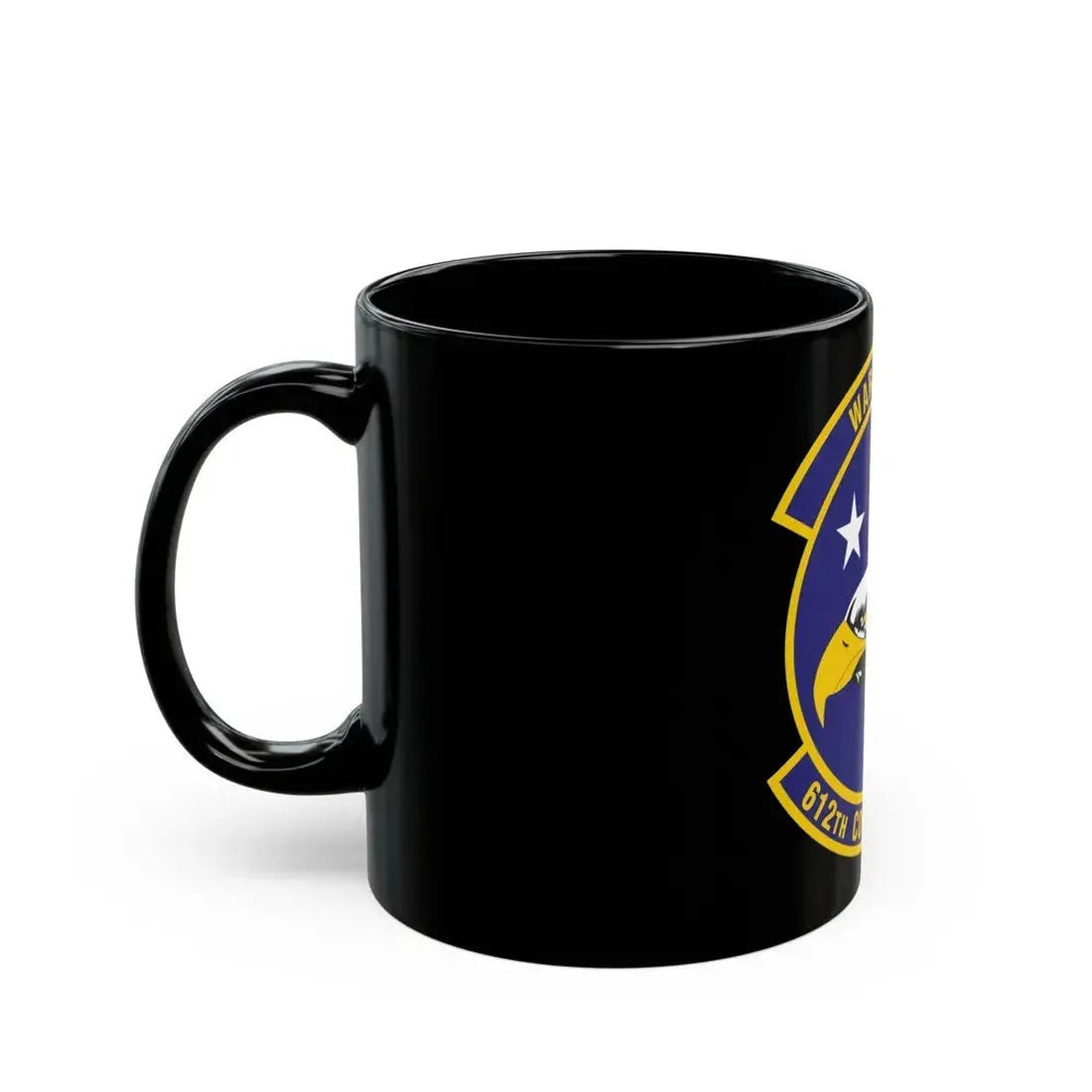 612th Combat Operations Squadron (U.S. Air Force) Black Coffee Mug - Go Mug Yourself