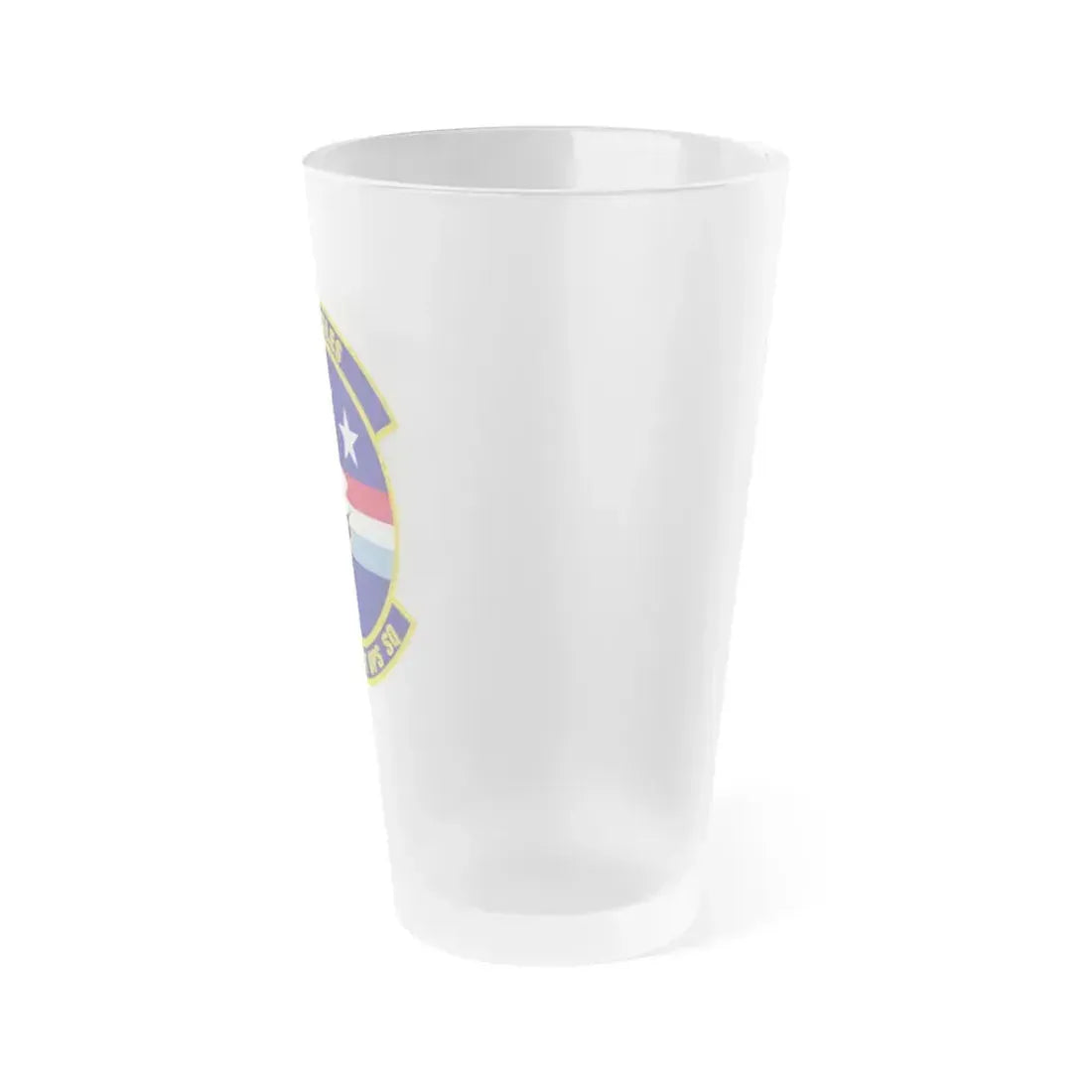 612th Combat Operations Squadron (U.S. Air Force) Frosted Pint Glass 16oz - Go Mug Yourself