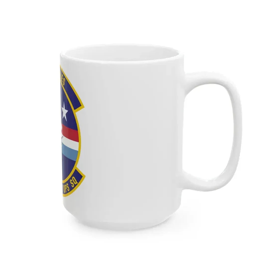 612th Combat Operations Squadron (U.S. Air Force) White Coffee Mug - Go Mug Yourself