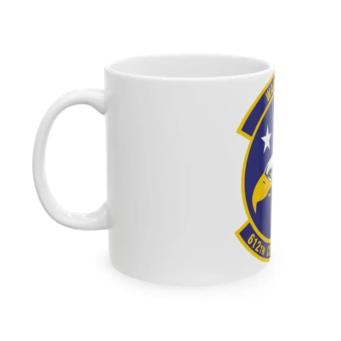 612th Combat Operations Squadron (U.S. Air Force) White Coffee Mug - Go Mug Yourself
