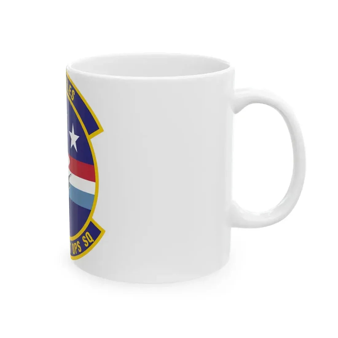 612th Combat Operations Squadron (U.S. Air Force) White Coffee Mug - Go Mug Yourself