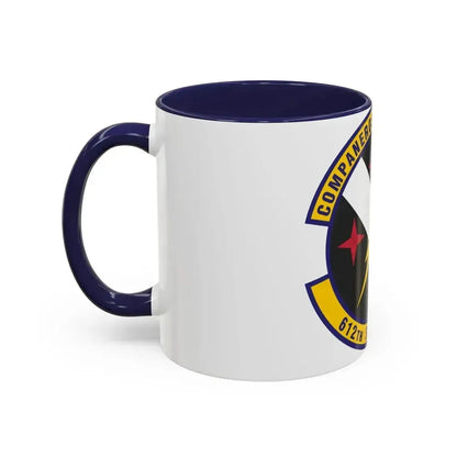 612th Support Squadron (U.S. Air Force) Accent Coffee Mug - Go Mug Yourself