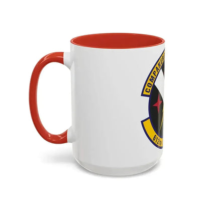 612th Support Squadron (U.S. Air Force) Accent Coffee Mug - Go Mug Yourself