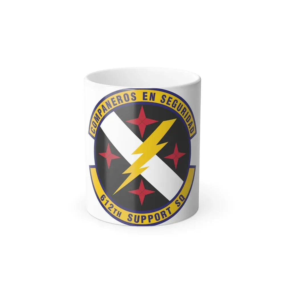 612th Support Squadron (U.S. Air Force) Color Changing Mug 11oz - Go Mug Yourself