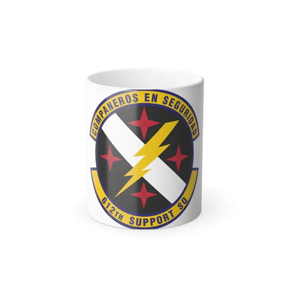 612th Support Squadron (U.S. Air Force) Color Changing Mug 11oz - Go Mug Yourself