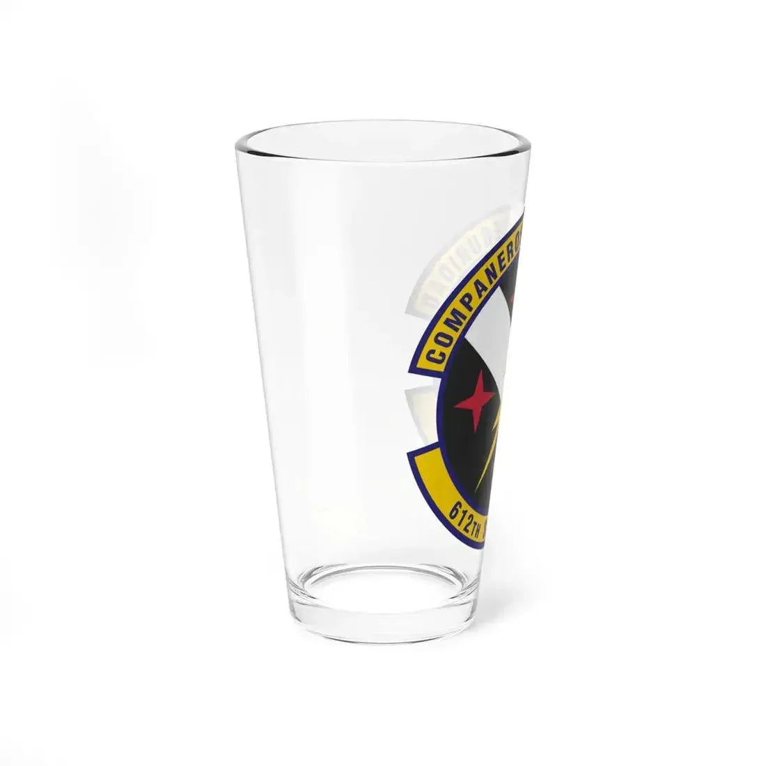 612th Support Squadron (U.S. Air Force) Pint Glass 16oz - Go Mug Yourself
