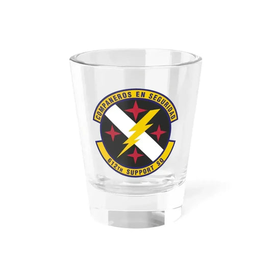 612th Support Squadron (U.S. Air Force) Shot Glass 1.5oz 1.5oz - Go Mug Yourself
