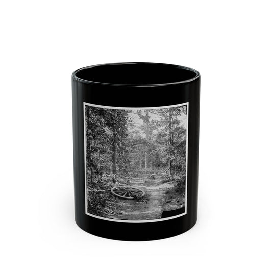 Atlanta, Georgia (Vicinity). Woods Where Gen. James B. Mcpherson Was Killed, July 22, 1864 (U.S. Civil War) Black Coffee Mug