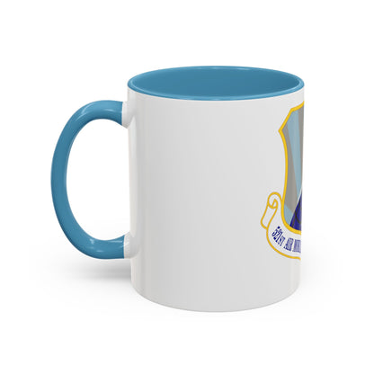521st Air Mobility Operations Group (U.S. Air Force) Accent Coffee Mug