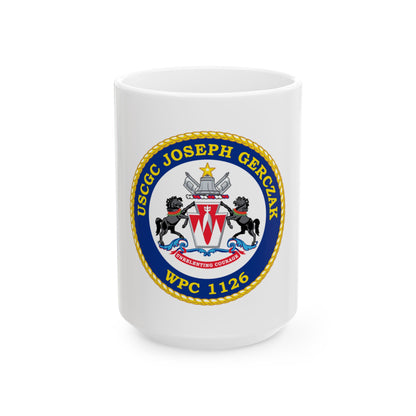 USCGC JOSEPH GERCZAK WPC 1126 (U.S. Coast Guard) White Coffee Mug