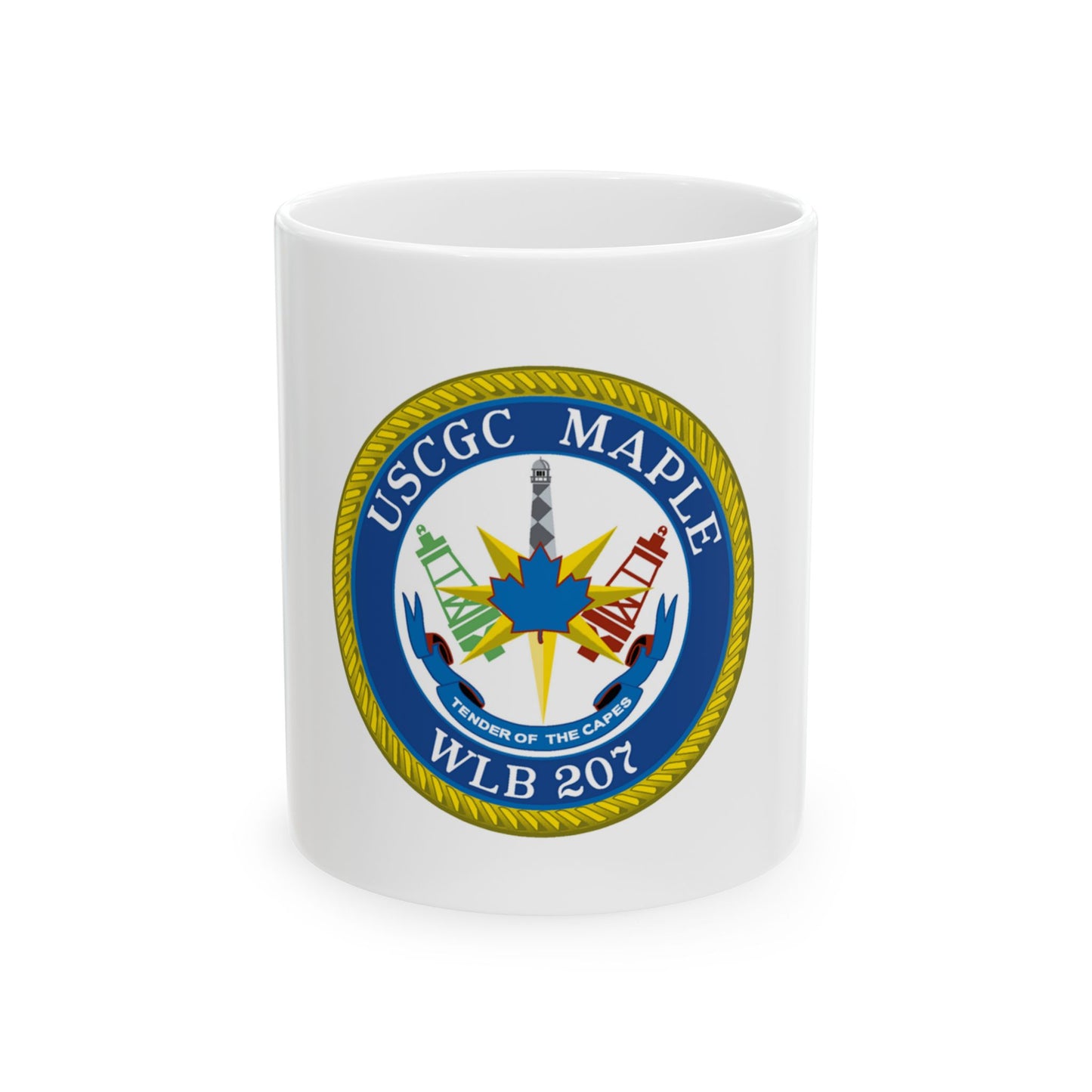 USCGC Maple WLB 207 (U.S. Coast Guard) White Coffee Mug