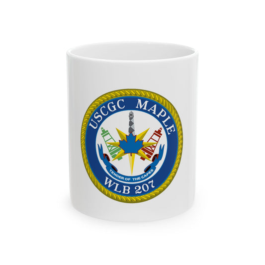 USCGC Maple WLB 207 (U.S. Coast Guard) White Coffee Mug