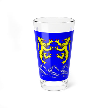 Flag Leskolovo Leningrad oblast (Russia) Pint Glass 16oz