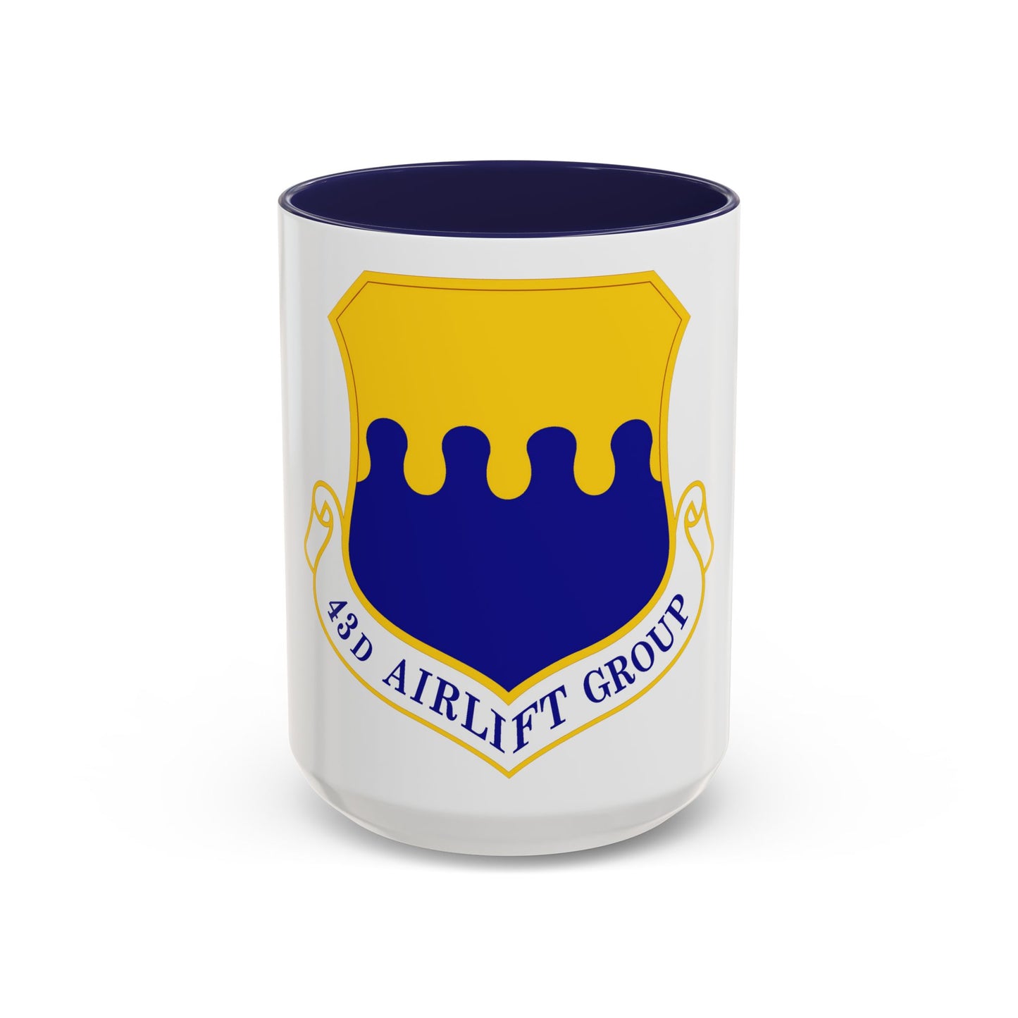 43d Airlift Group (U.S. Air Force) Accent Coffee Mug