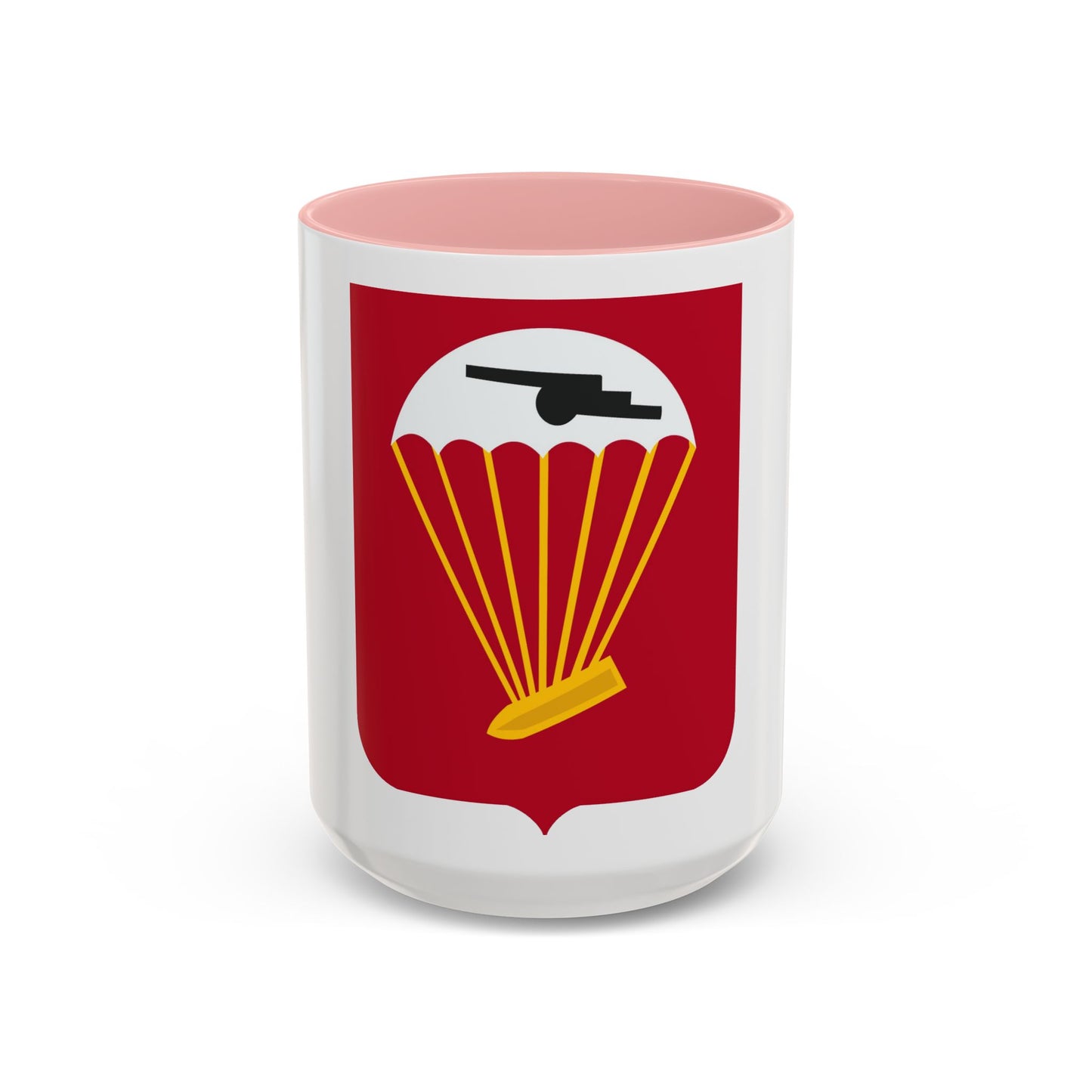 456th Airborne Field Artillery Battalion v2 (U.S. Army) Accent Coffee Mug