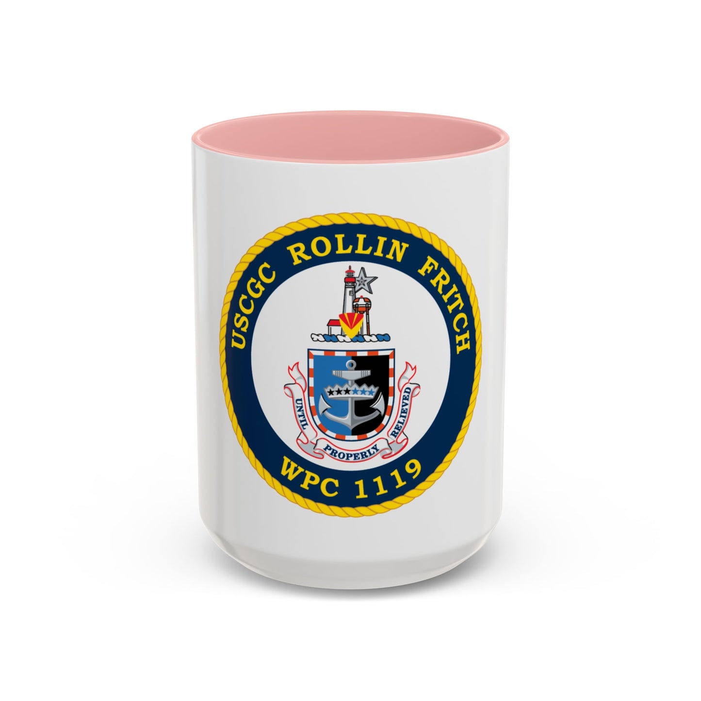 USCGC Rollin Fritch WPC 1119 (U.S. Coast Guard) Accent Coffee Mug