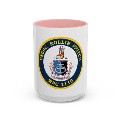 USCGC Rollin Fritch WPC 1119 (U.S. Coast Guard) Accent Coffee Mug