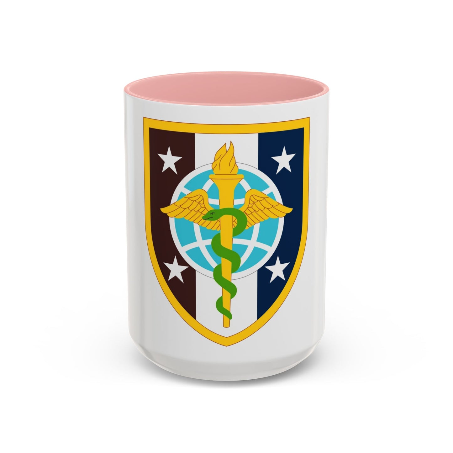Uniformed Services University of the Health Sciences (U.S. Army) Accent Coffee Mug