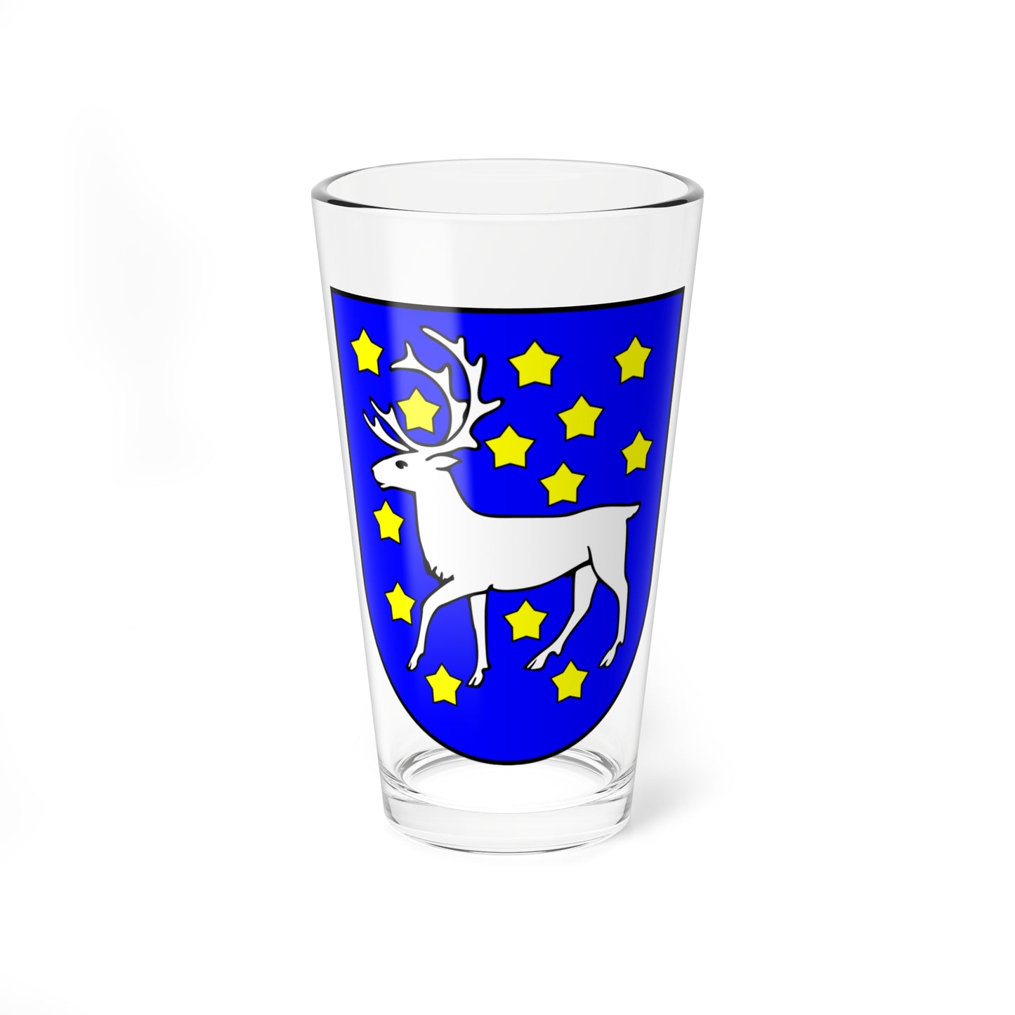Västerbotten coat of arms (Sweden) (Coat of Arms) Pint Glass 16oz
