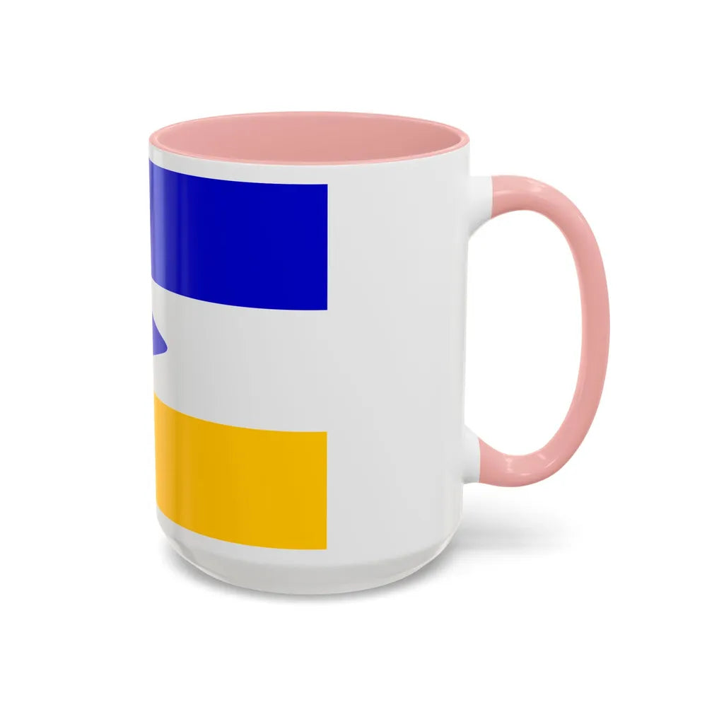 Flag of Mapuche - Accent Coffee Mug-Go Mug Yourself