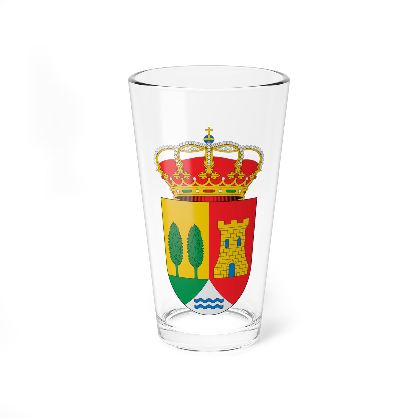 Escudo de Albillos Burgos (Spain) (Coat of Arms) Pint Glass 16oz