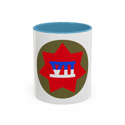 VII Corps (U.S. Army) Accent Coffee Mug