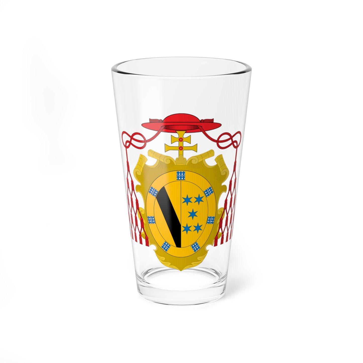 Escudo de Bernardo de Sandoval y Rojas (Spain) (Coat of Arms) Pint Glass 16oz