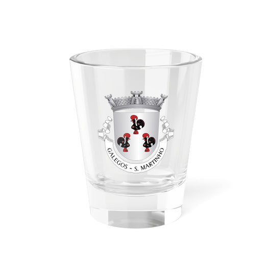 Galegos - São Martinho (Portugal) (Coat of Arms) Shot Glass 1.5oz