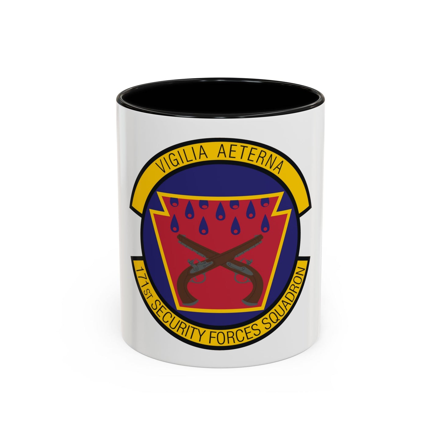 171st Security Forces Squadron (U.S. Air Force) Accent Coffee Mug