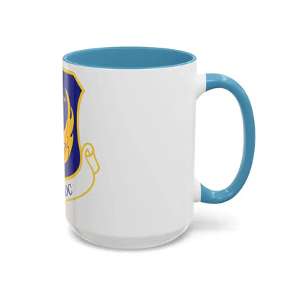 613th Air and Space Operations Center (U.S. Air Force) Accent Coffee Mug - Go Mug Yourself