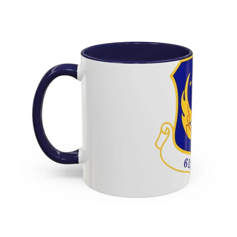 613th Air and Space Operations Center (U.S. Air Force) Accent Coffee Mug - Go Mug Yourself