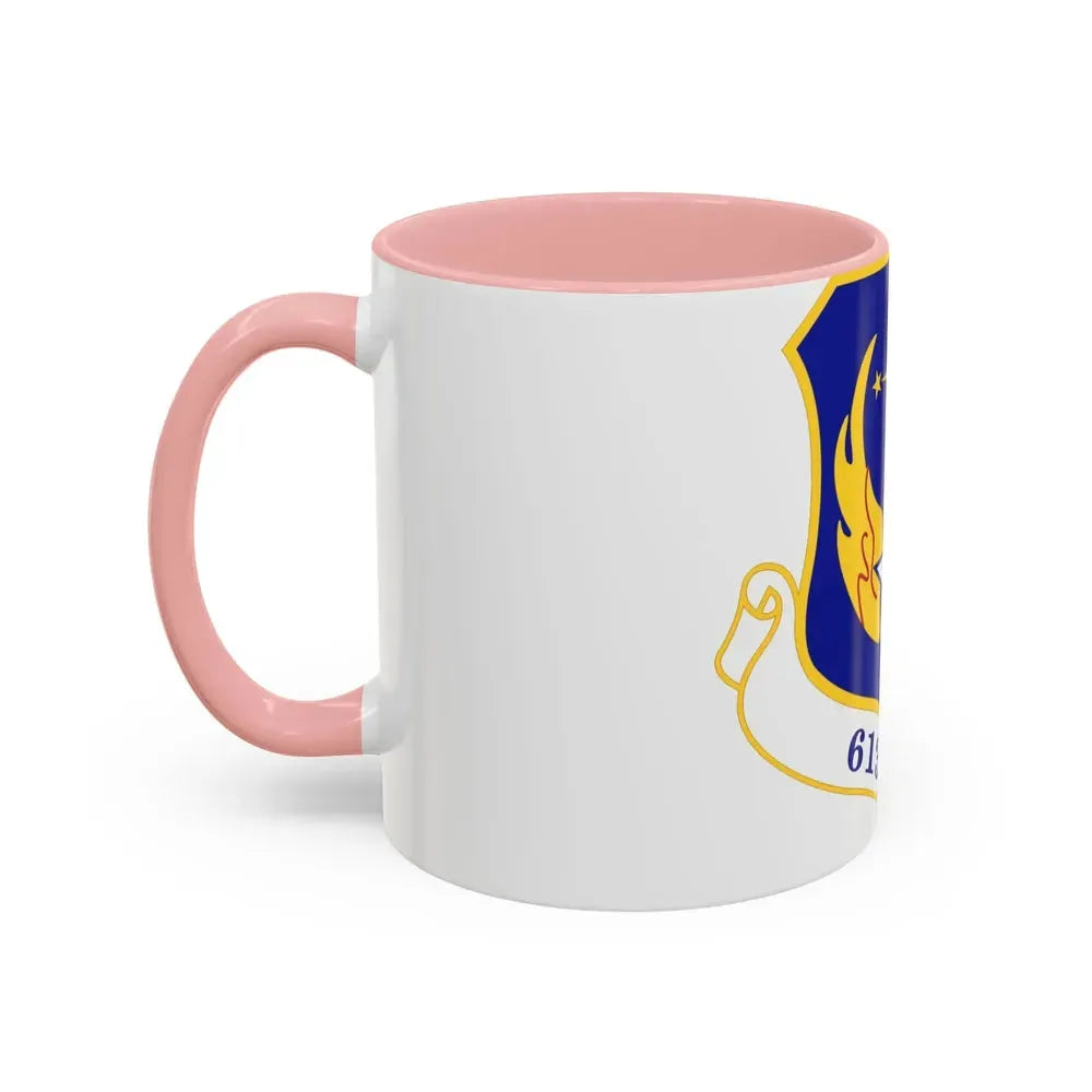 613th Air and Space Operations Center (U.S. Air Force) Accent Coffee Mug - Go Mug Yourself