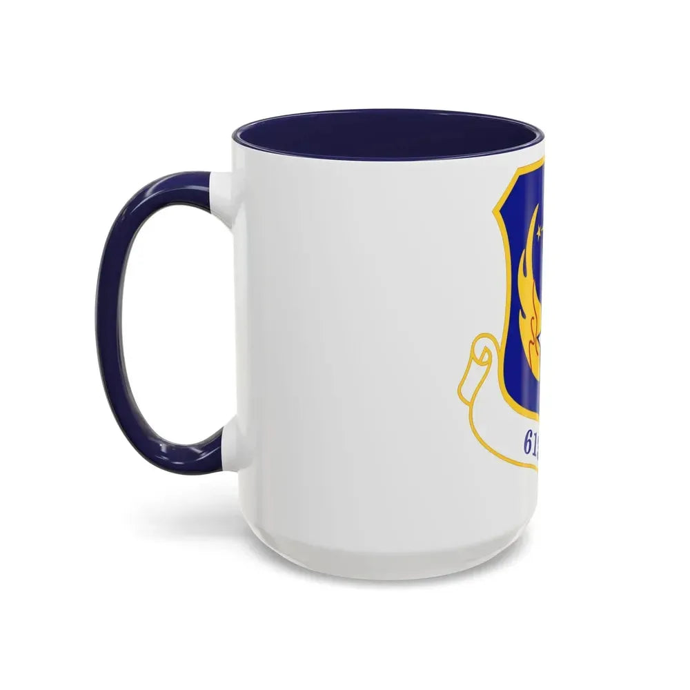 613th Air and Space Operations Center (U.S. Air Force) Accent Coffee Mug - Go Mug Yourself