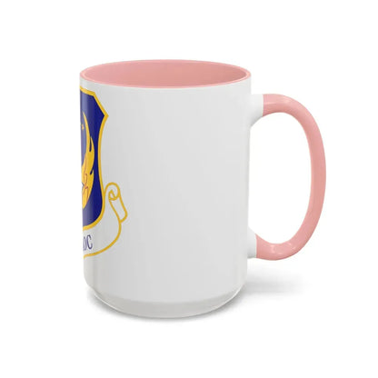 613th Air and Space Operations Center (U.S. Air Force) Accent Coffee Mug - Go Mug Yourself