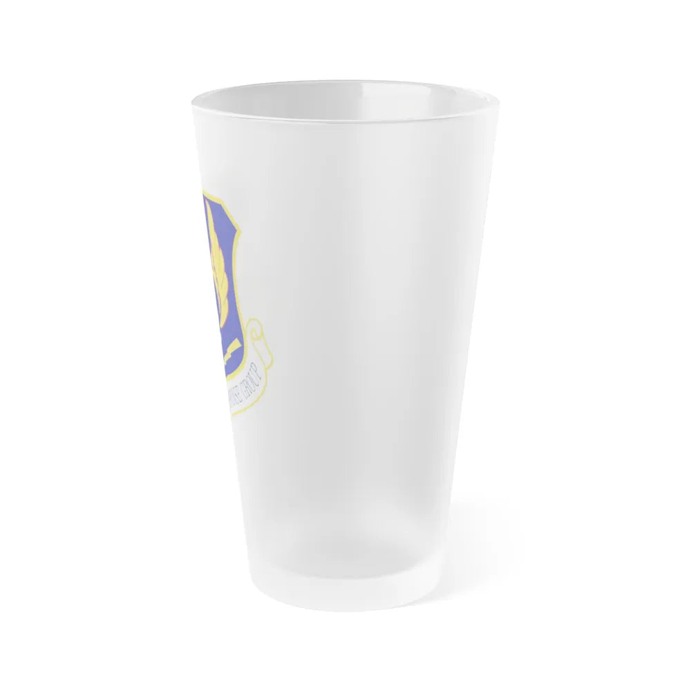 613th Contingency Response Group (U.S. Air Force) Frosted Pint Glass 16oz-Go Mug Yourself