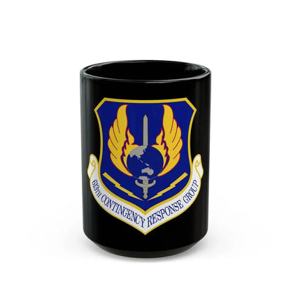 613th Contingency Response Group (U.S. Air Force) Black Coffee Mug 15oz - Go Mug Yourself
