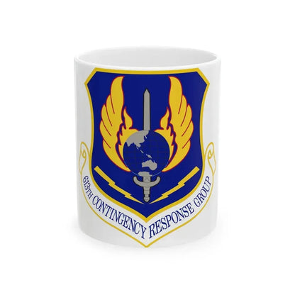 613th Contingency Response Group (U.S. Air Force) White Coffee Mug 11oz - Go Mug Yourself