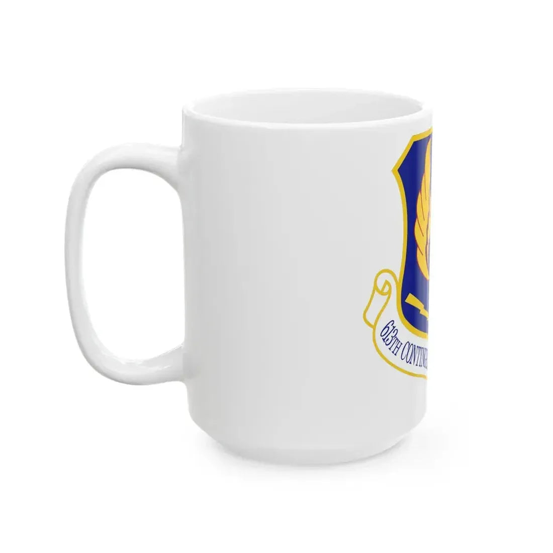 613th Contingency Response Group (U.S. Air Force) White Coffee Mug - Go Mug Yourself
