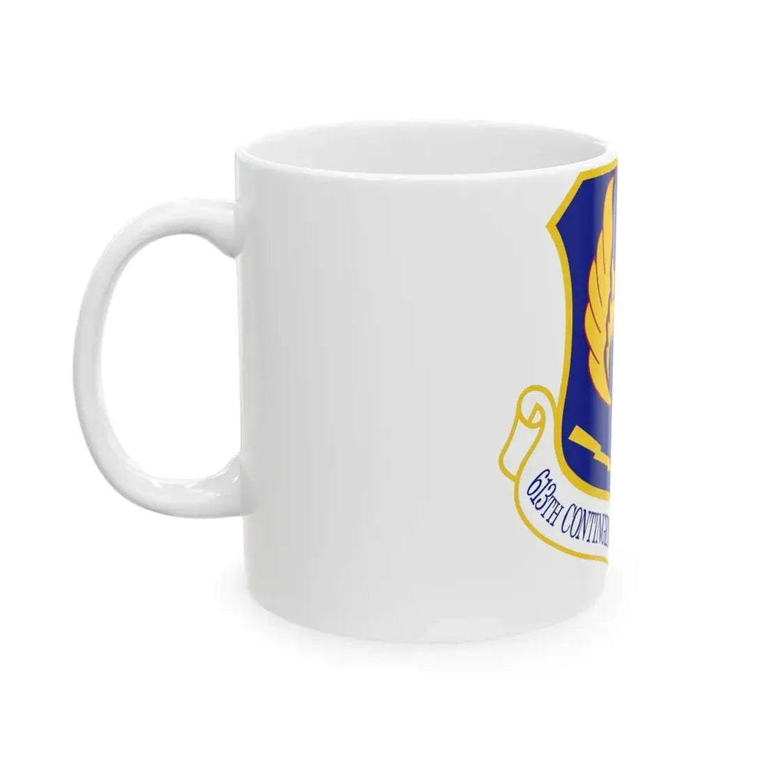 613th Contingency Response Group (U.S. Air Force) White Coffee Mug - Go Mug Yourself