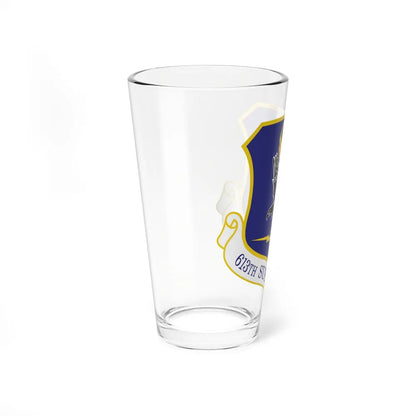 613th Support Group (U.S. Air Force) Pint Glass 16oz-Go Mug Yourself