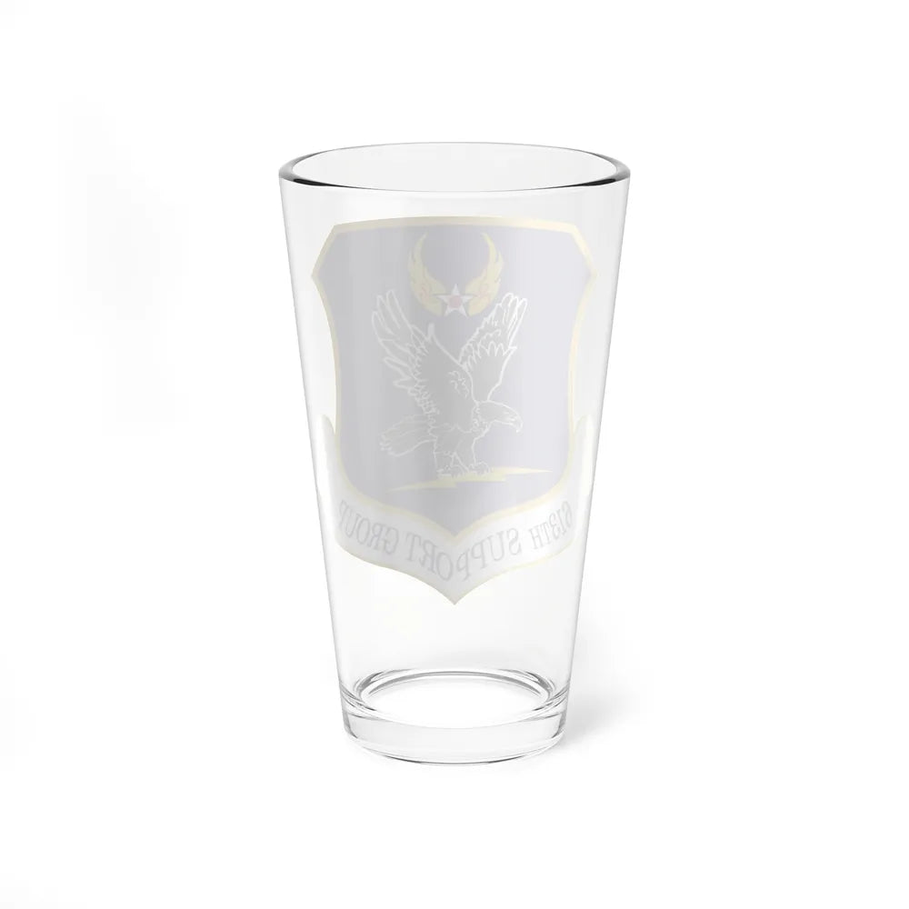 613th Support Group (U.S. Air Force) Pint Glass 16oz-Go Mug Yourself