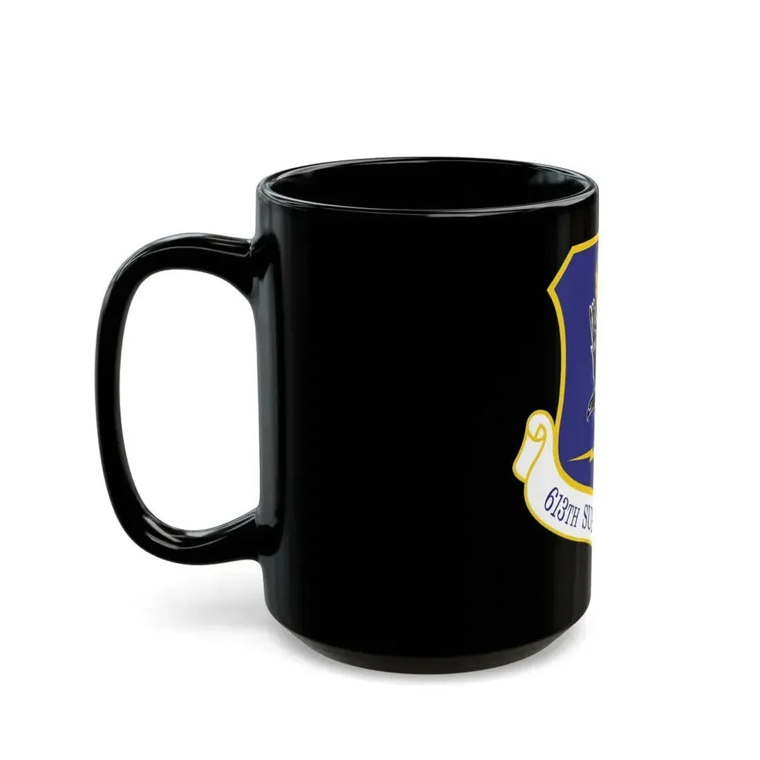 613th Support Group (U.S. Air Force) Black Coffee Mug - Go Mug Yourself