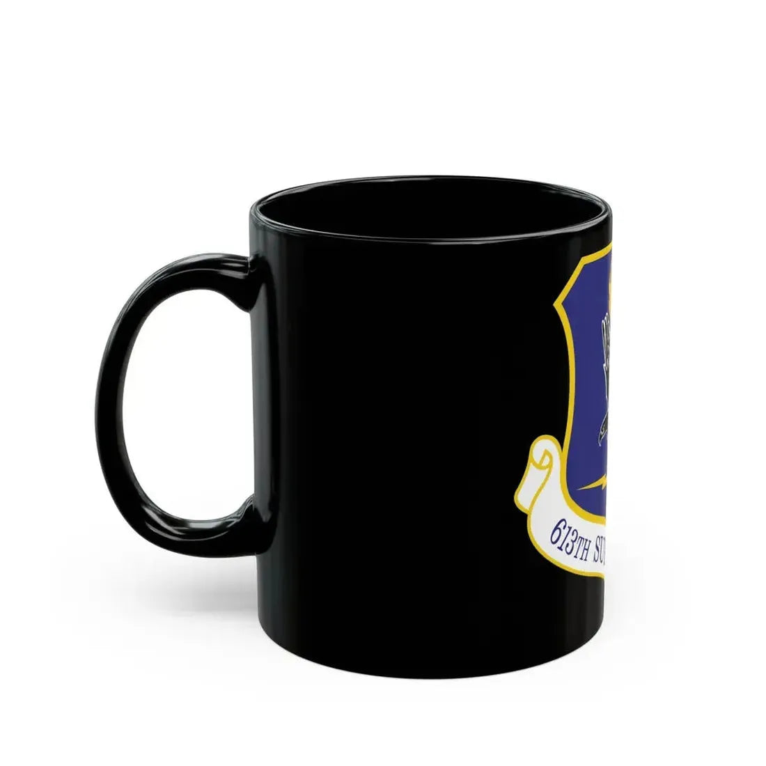 613th Support Group (U.S. Air Force) Black Coffee Mug - Go Mug Yourself