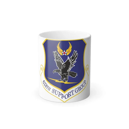 613th Support Group (U.S. Air Force) Color Changing Mug 11oz - Go Mug Yourself